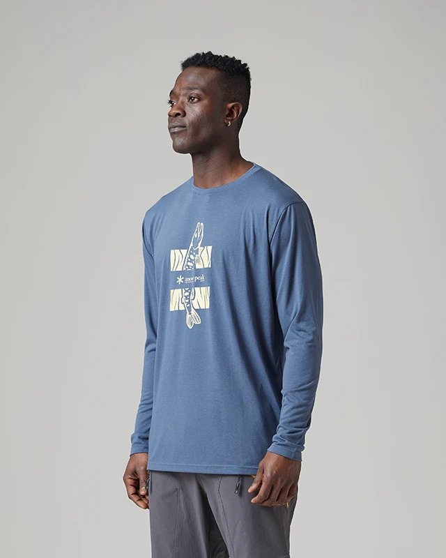 Toned Trout Graphic Long Sleeve T-Shirt 7 Toned Trout Graphic Long Sleeve T-Shirt - Image 5