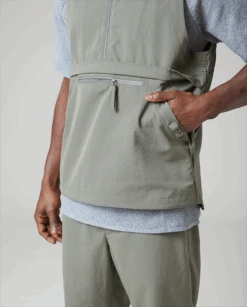 Takibi Weather Cloth Vest -Snow Peak Shop SnowPeak SS23 0888