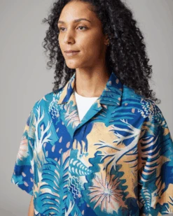 Printed Breathable Quick Dry Shirt -Snow Peak Shop SnowPeak SS23 C 2105