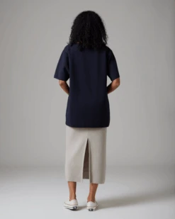 Cotton Nylon Boat Neck Pullover -Snow Peak Shop SnowPeak SS23 C 2334