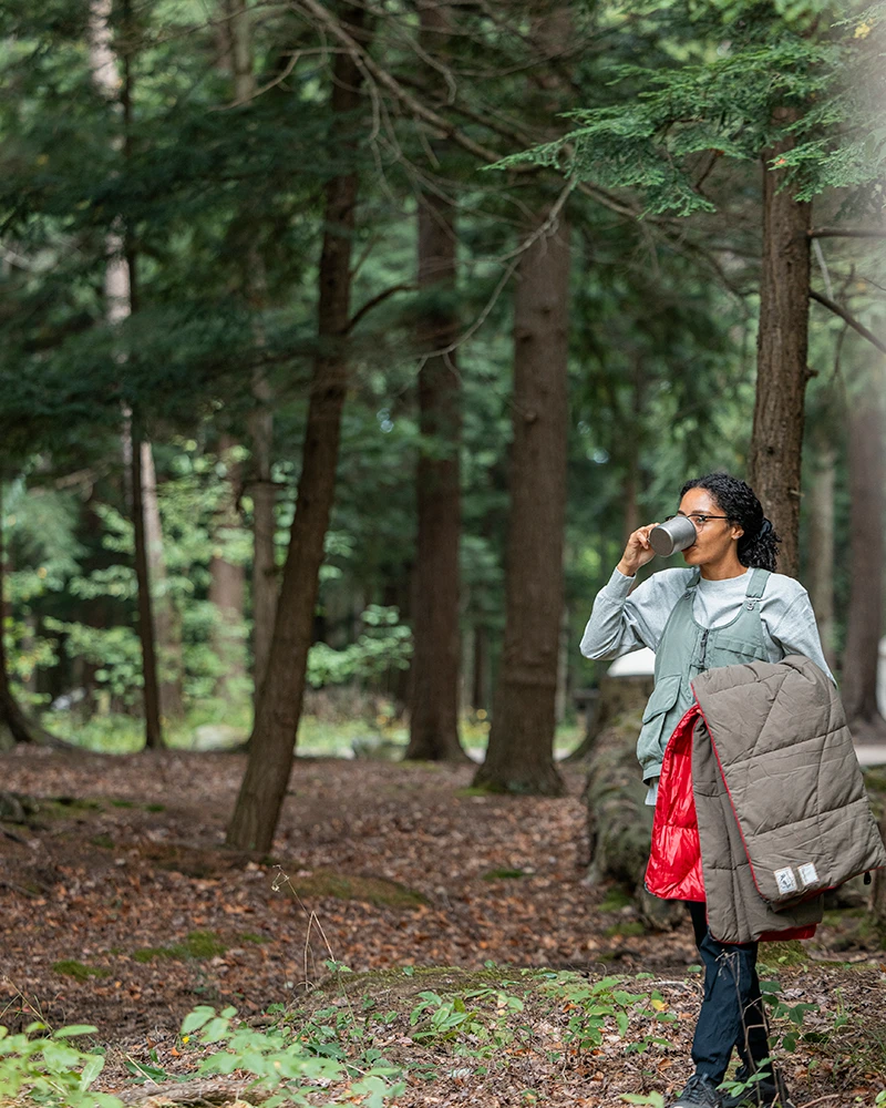 Snow Peak SP X Rumpl Nanoloft® Takibi Blanket In Pro 11 Snow Peak SP X Rumpl Nanoloft® Takibi Blanket In Pro - Image 9