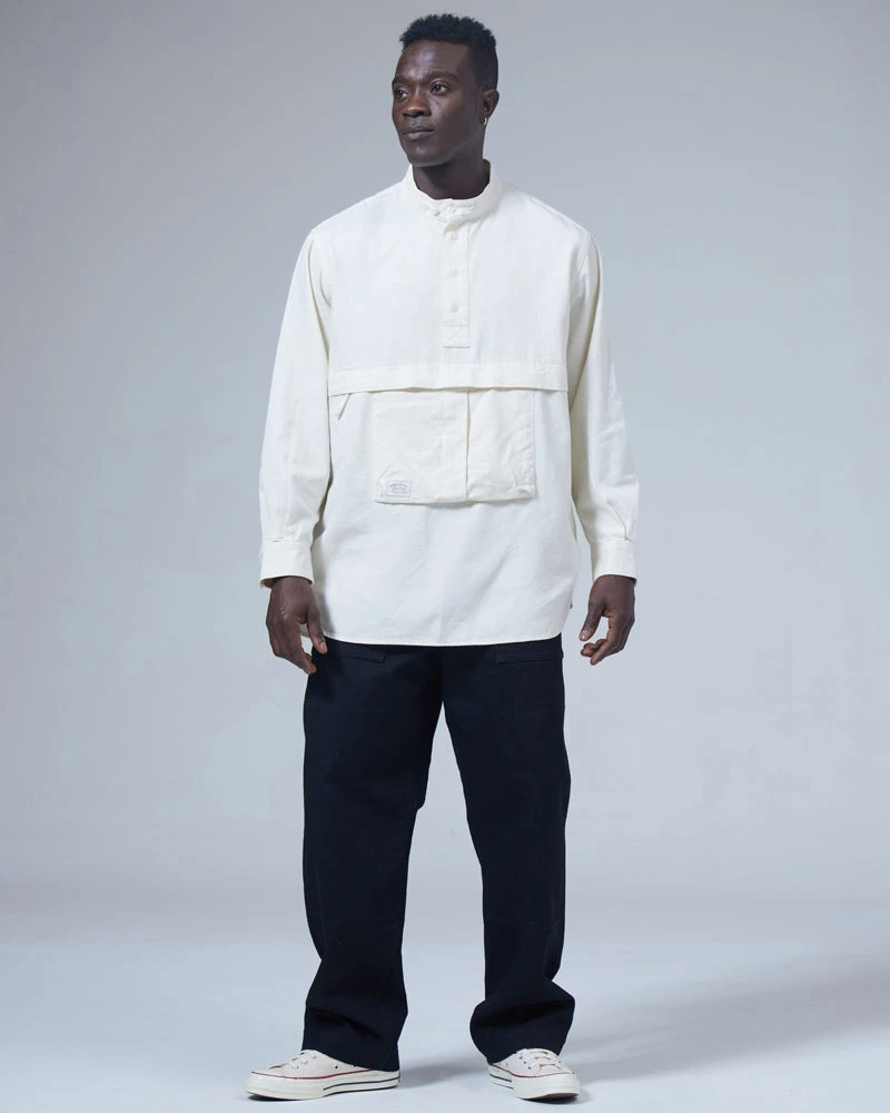 Takibi Light Denim Utility Pullover 11 Takibi Light Denim Utility Pullover - Image 9