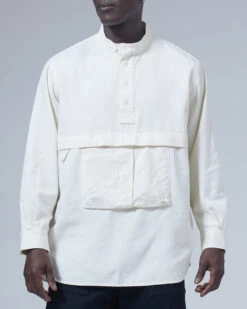 Takibi Light Denim Utility Pullover 14 Takibi Light Denim Utility Pullover -Snow Peak Shop TAKIBI Light Denim Utility Pullover SH 21AU402 alt 03 jpg