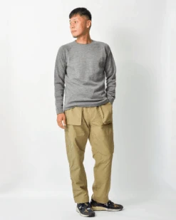 Inoue Brothers Raglan Crewneck Knit Sweater 13 Inoue Brothers Raglan Crewneck Knit Sweater -Snow Peak Shop TIB KN 22AU001 alt 03