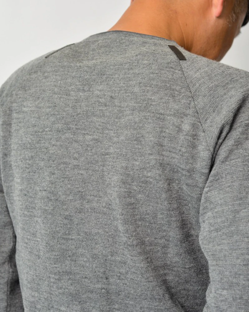 Inoue Brothers Raglan Crewneck Knit Sweater 8 Inoue Brothers Raglan Crewneck Knit Sweater - Image 6