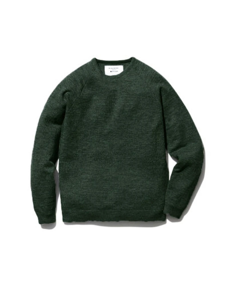 Inoue Brothers Raglan Crewneck Knit Sweater 3 Inoue Brothers Raglan Crewneck Knit Sweater