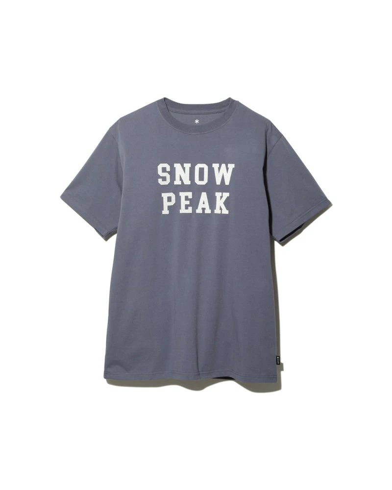 Snow Peak Felt Logo T-Shirt 4 Snow Peak Felt Logo T-Shirt - Image 2