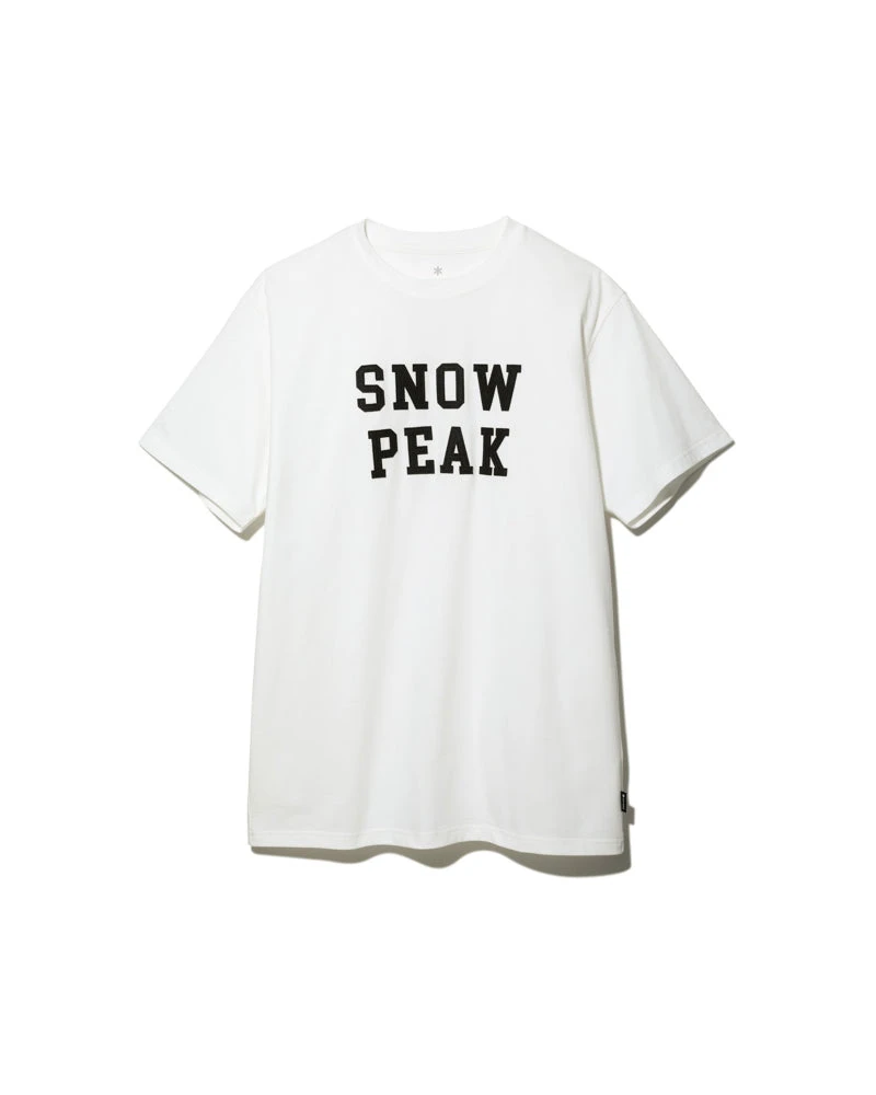 Snow Peak Felt Logo T-Shirt 5 Snow Peak Felt Logo T-Shirt - Image 3