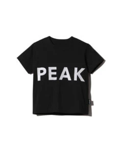 Kids Reflective Printed T-Shirt -Snow Peak Shop TS 22SK101 Bk hero 01