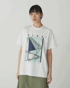 Fireplace T-Shirt -Snow Peak Shop TS 24AU102 20231212 snowpeak 00874 jpg