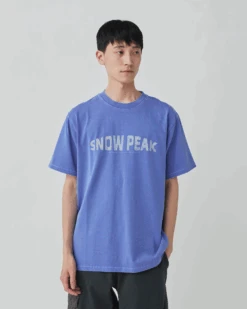 Recycled Cotton Dyed T-Shirt SP 14 Recycled Cotton Dyed T-Shirt SP -Snow Peak Shop TS 25SU201 240506 m0916 scaled jpg