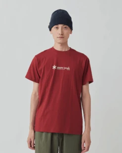 Soft Cotton Logo Short Sleeve T-Shirt -Snow Peak Shop TS 25SU401 240506 m0463 scaled jpg