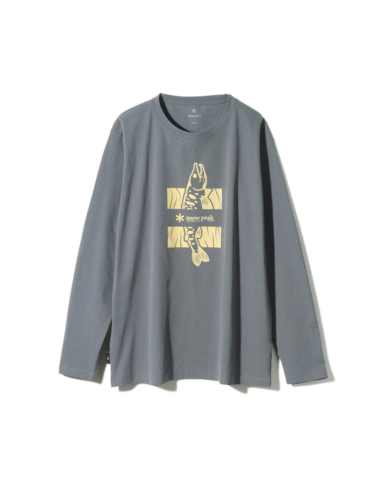 Toned Trout Graphic Long Sleeve T-Shirt 4 Toned Trout Graphic Long Sleeve T-Shirt - Image 2