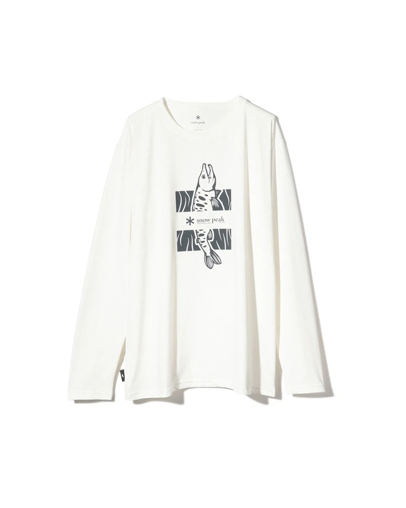 Toned Trout Graphic Long Sleeve T-Shirt 3 Toned Trout Graphic Long Sleeve T-Shirt