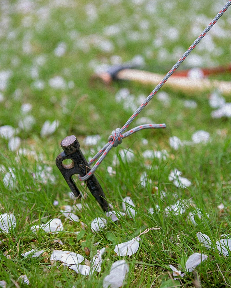 Snow Peak Polypropylene Rope Pro. In Grey 4 Snow Peak Polypropylene Rope Pro. In Grey - Image 2