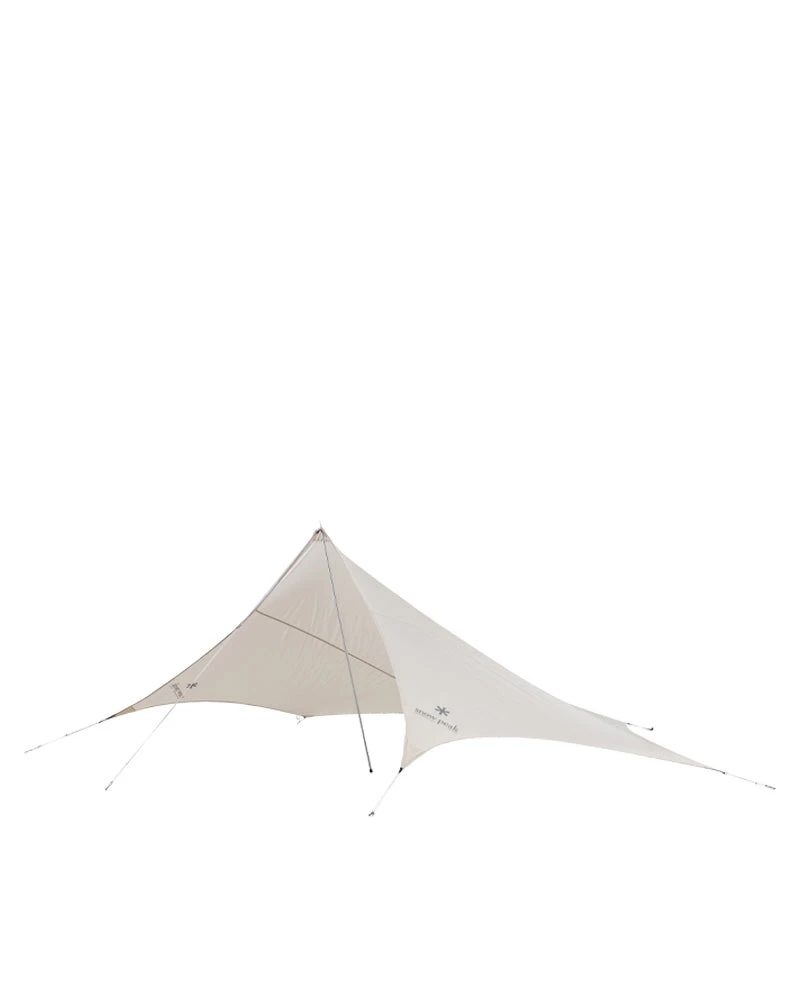 Snow Peak Penta Tarp In Ivory 3 Snow Peak Penta Tarp In Ivory