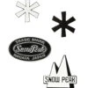 Enamel Pin: Logo Series -Snow Peak Shop logo series