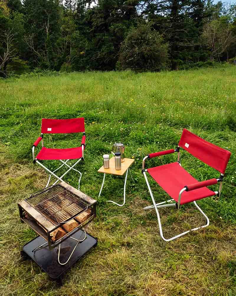 Snow Peak Red Lounge Set 4 Snow Peak Red Lounge Set - Image 2