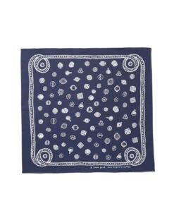 Organic Cotton Dot Bandana -Snow Peak Shop og sp dot bandana ac 21au206 nv hero 02