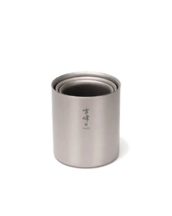 Snow Peak Ti-Double H450 Stacking Mug -Snow Peak Shop seppou stacking mug h450 tw 122 alt 04